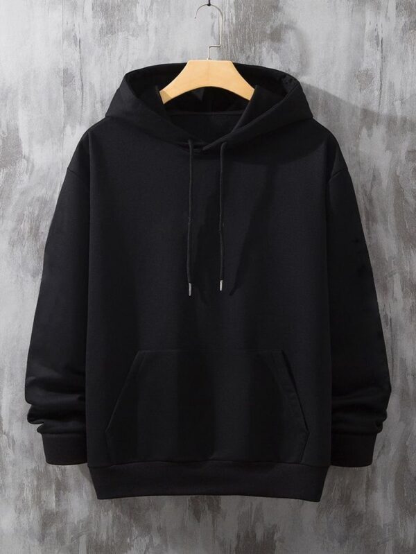 Classic Simple Hoodie | Black